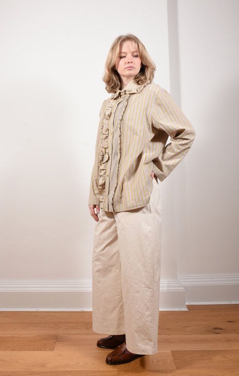 Grace Trouser Ecru