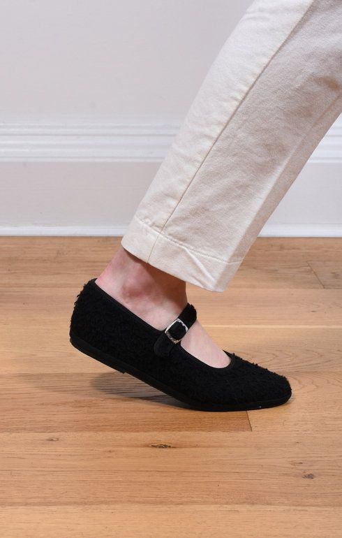 Mary Jane Casentino Ness Shoes Black