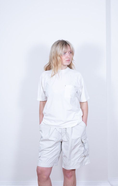 Plain Base SS Tee White