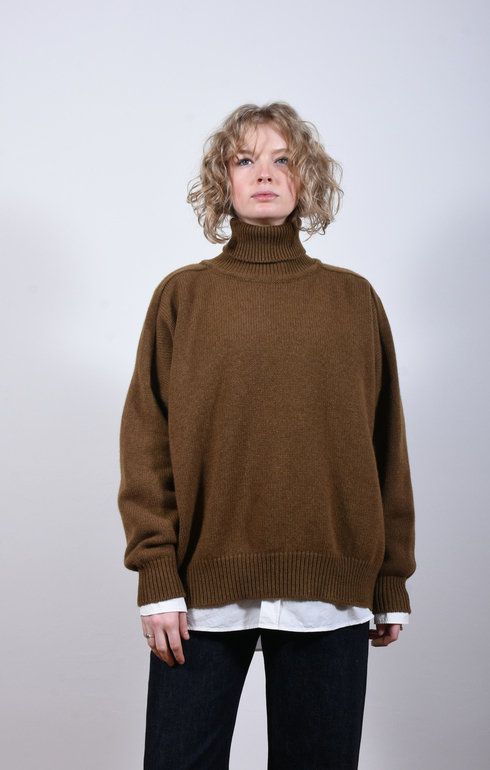 Meri Saddle Jumper Corteccia