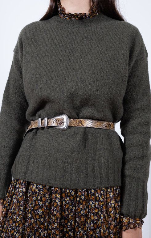 Belt Leather Chacara Natural