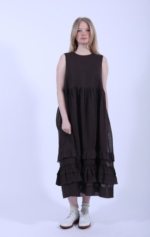 Genevieve Dress Chocolate