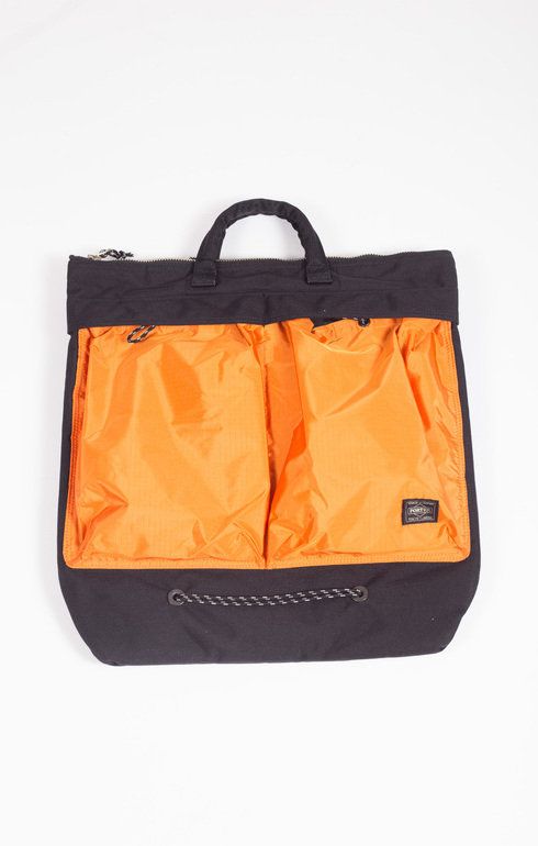 Hype 2Way Helmet Bag Black x Orange
