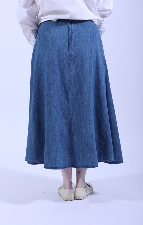 Bea Skirt Denim Iceberg