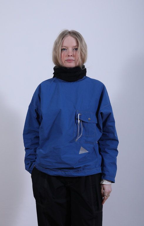 CORDURA Typewriter LS Pullover Blue