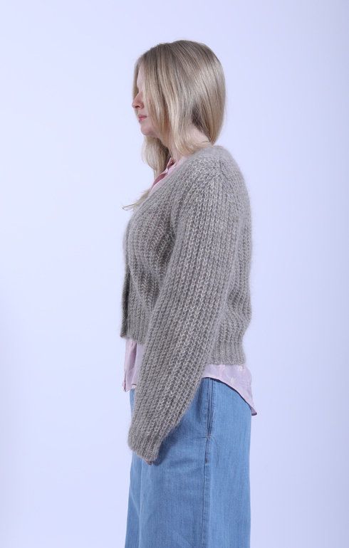 Cardigan Wicca Soft Gray