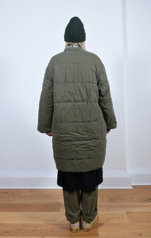 Rip Stop Quilt SAMU Coat Khaki