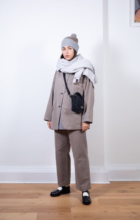 Waist Overalls Sand Grey
