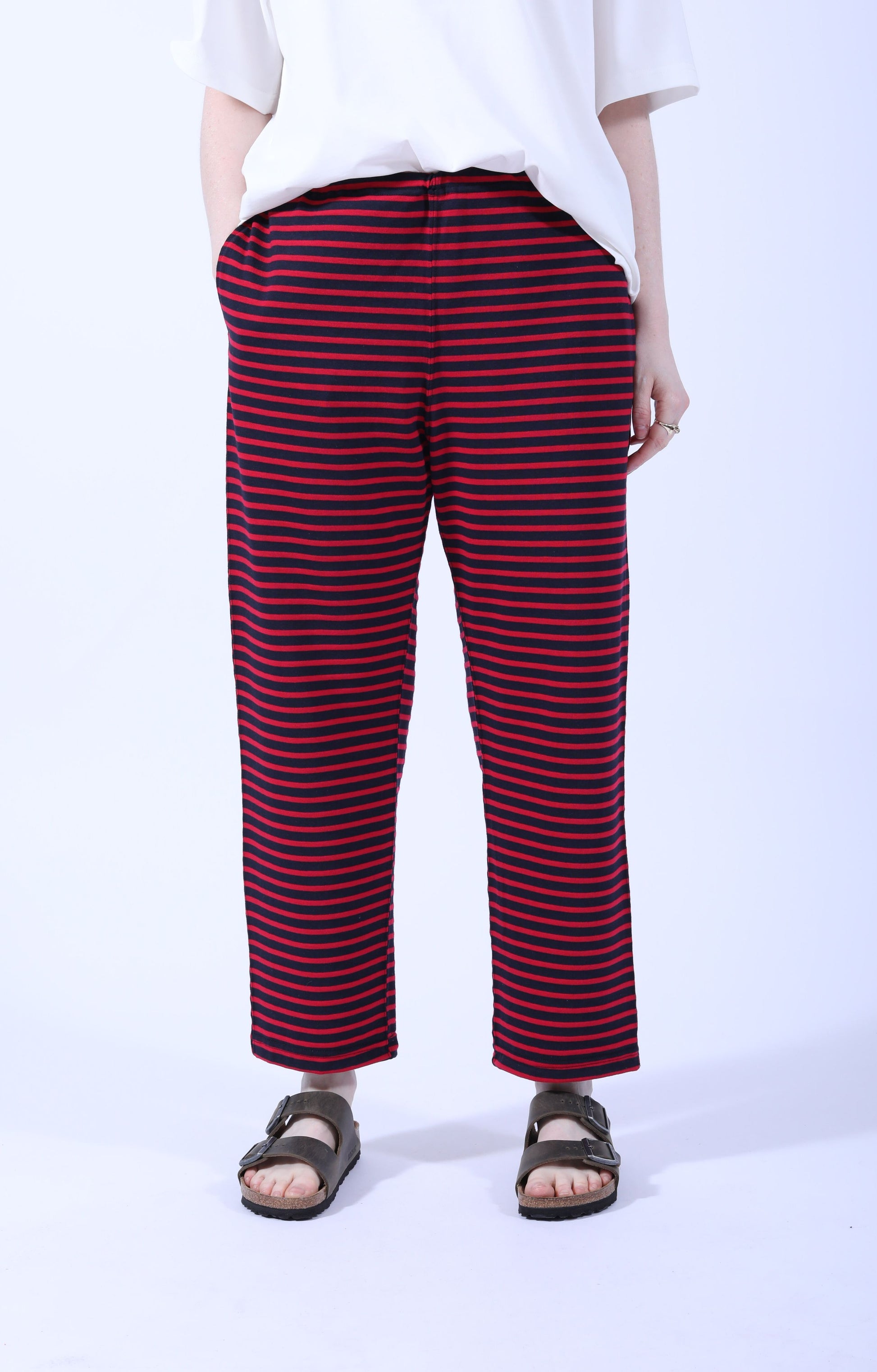 STK Pant Red/Navy Stripe
