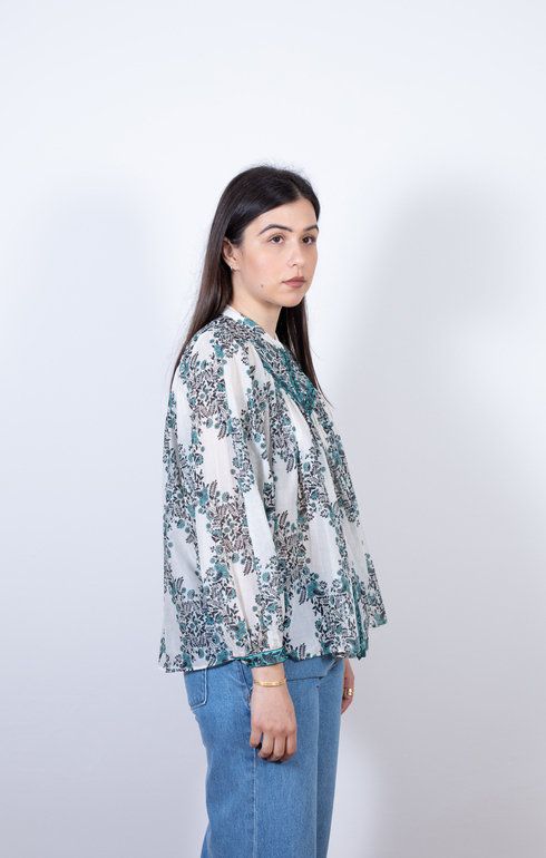 Shirt Corniche Aqua