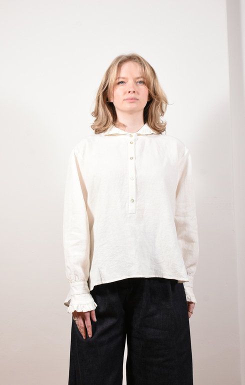 Lydbrook Linen Shirt Ecru