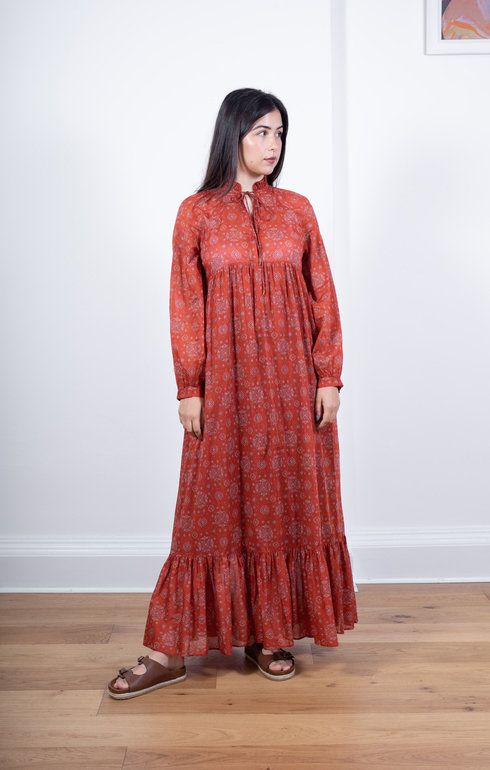Dress Edine Brick