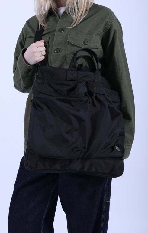 Force 2Way Helmet Bag Black (S)
