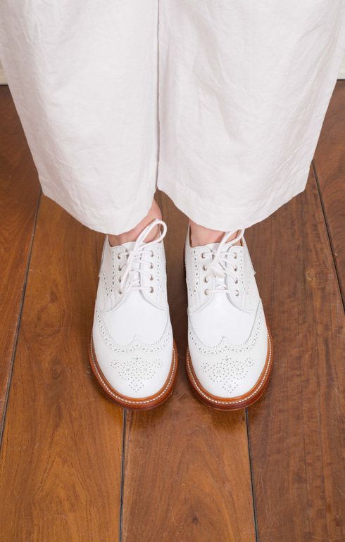 Anne Derby Brogue White