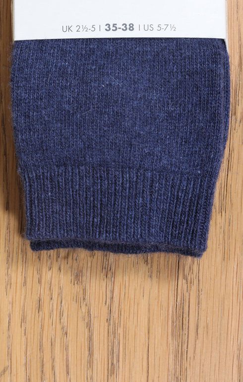 Cosy Wool Sock Blue