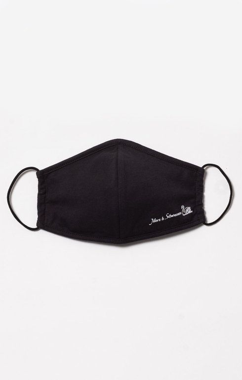 Logo Facemask Deep Black