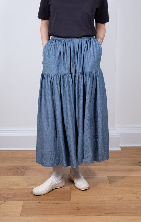 Tiered Maxi Skirt