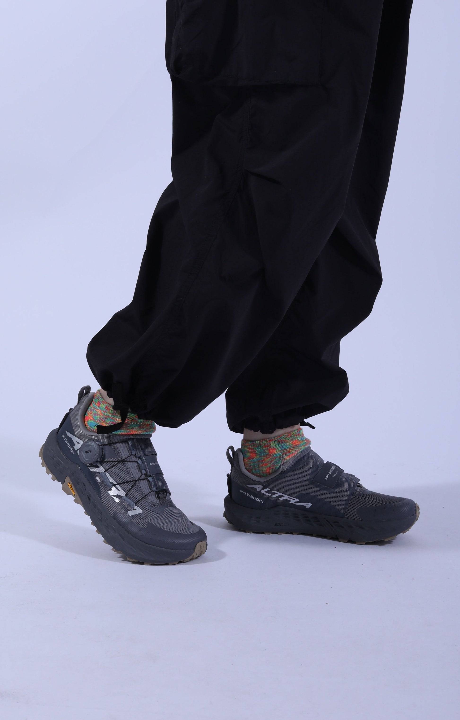 ALTRA x and Wander TIMP 5 Boa Gray