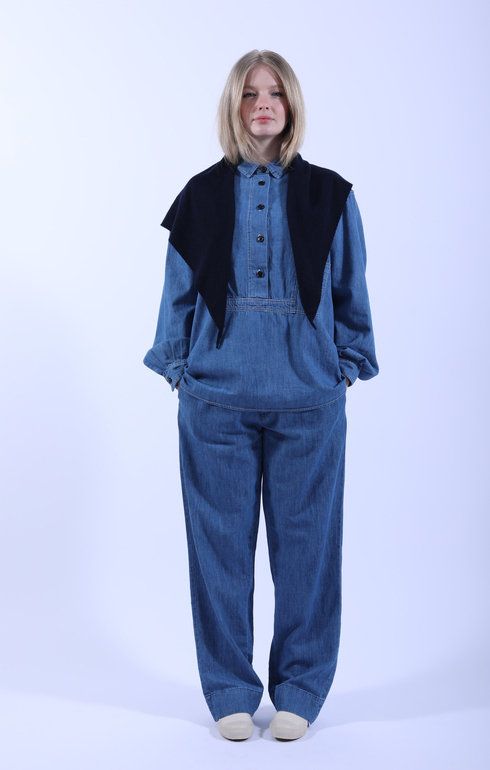 Miles Pant Denim Iceberg