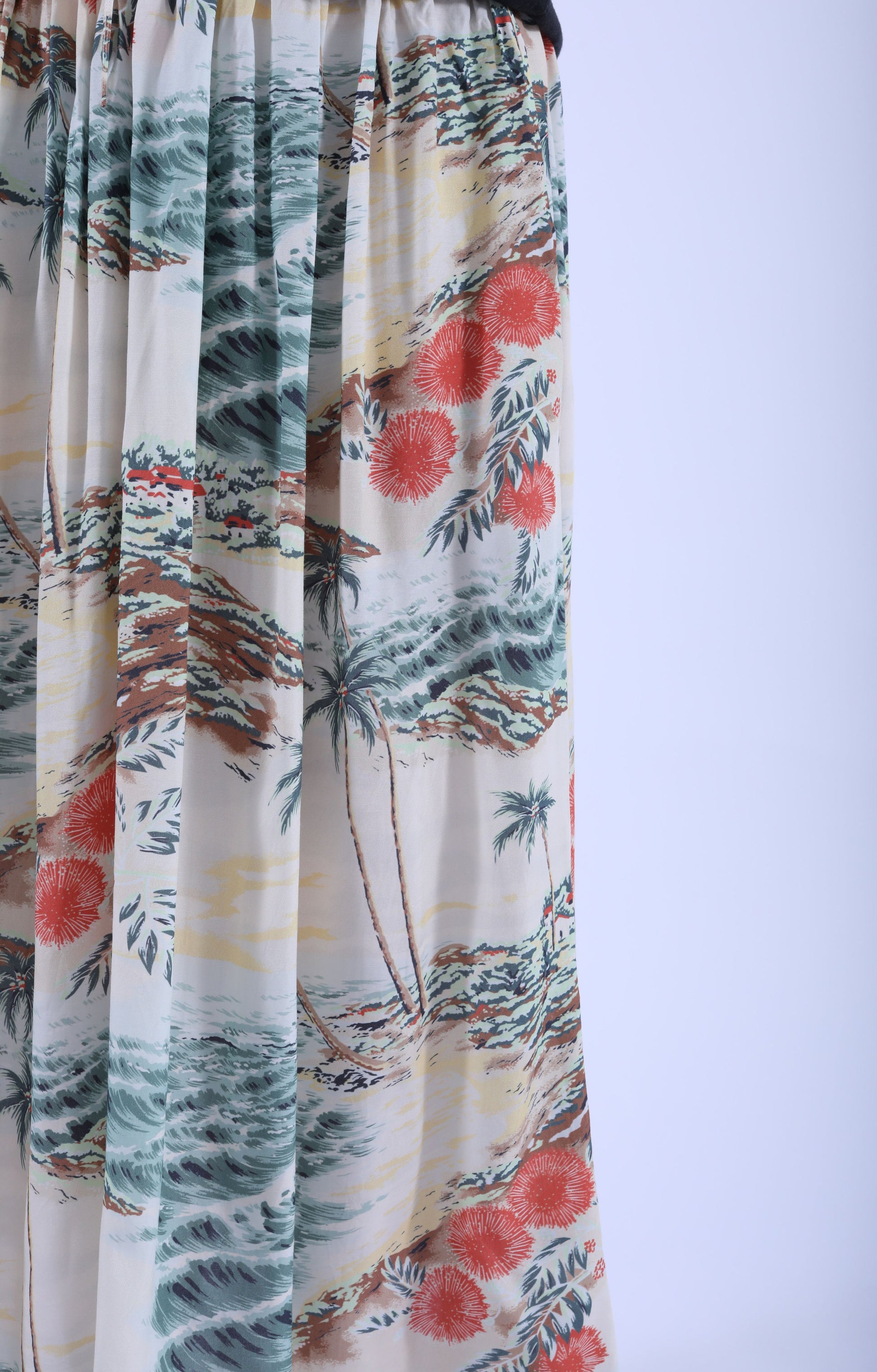 Hawaiian Gathered Skirt