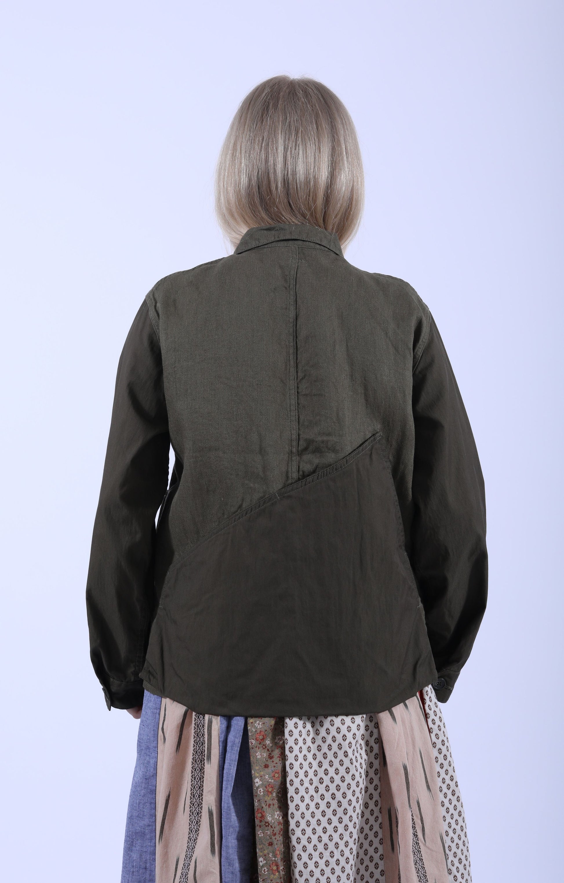 Linen x Gabardine RINGOMAN Khaki