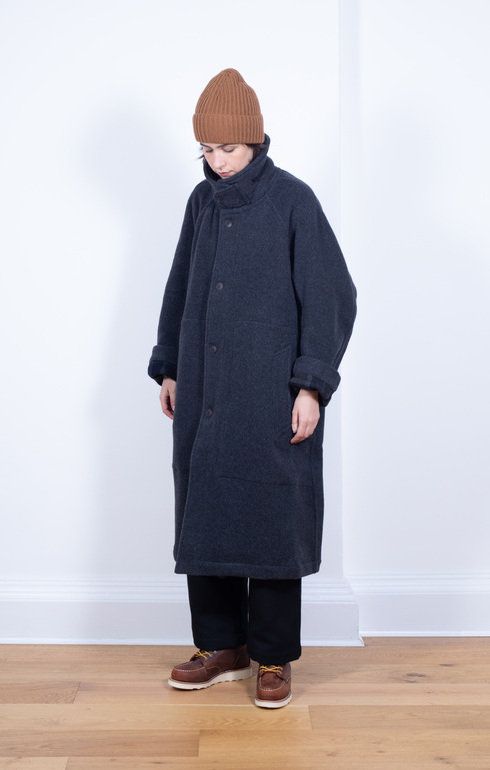 Army Trench Reversible Golf Wool Caviar