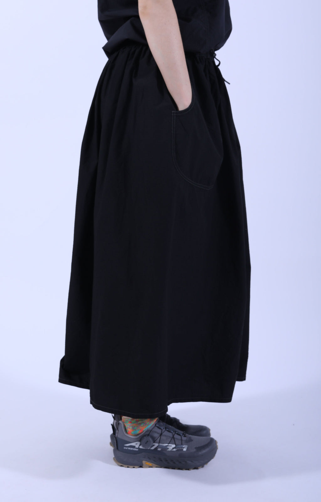 Cordura Rip Skirt Black
