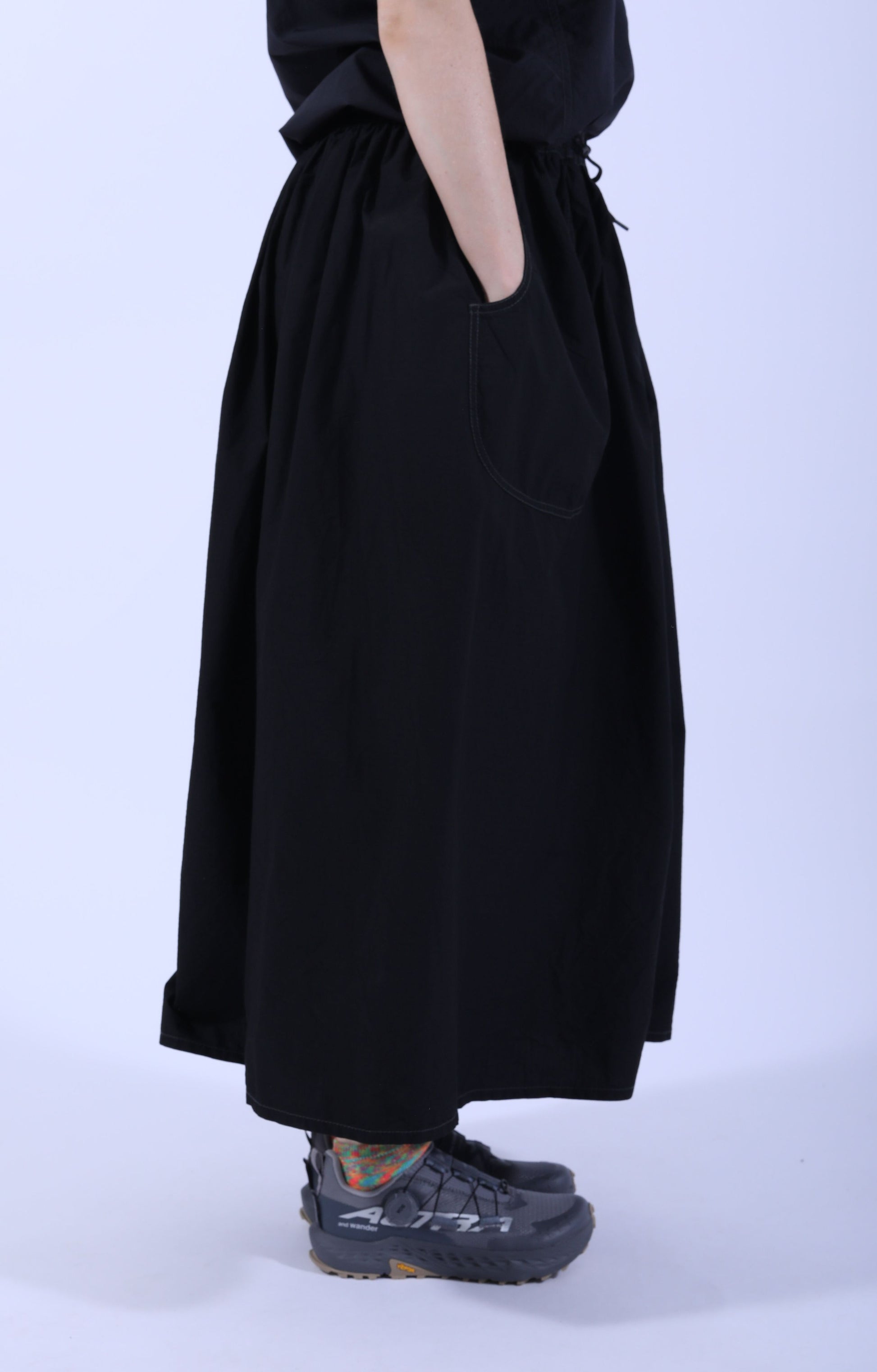 Cordura Rip Skirt Black