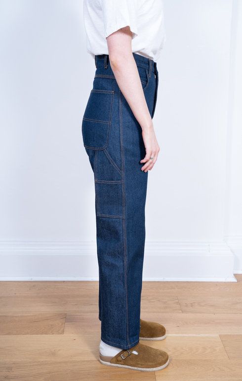 Drop Crotch Painter Pants Indigo