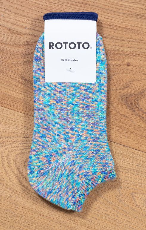 Washi Pile Shirt Socks KASURI Bloom