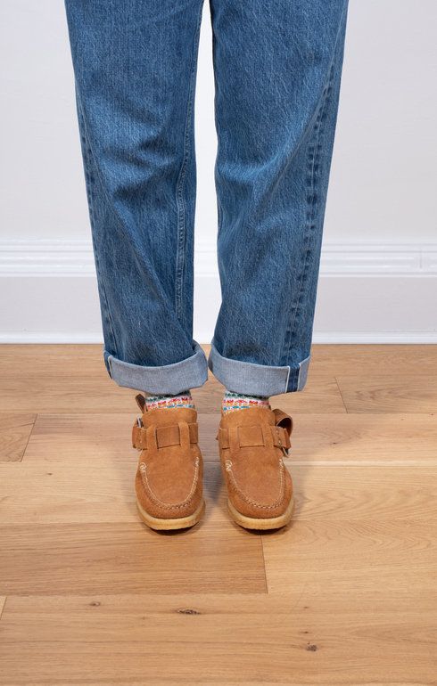 Ring Boots Crepe Sole Brown