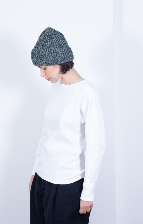 Thermo L/S Waffle Jersey Off White