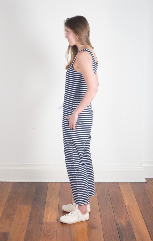 Onesie Navy/White
