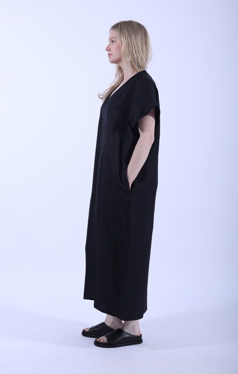 Cley Dress Darkest Navy