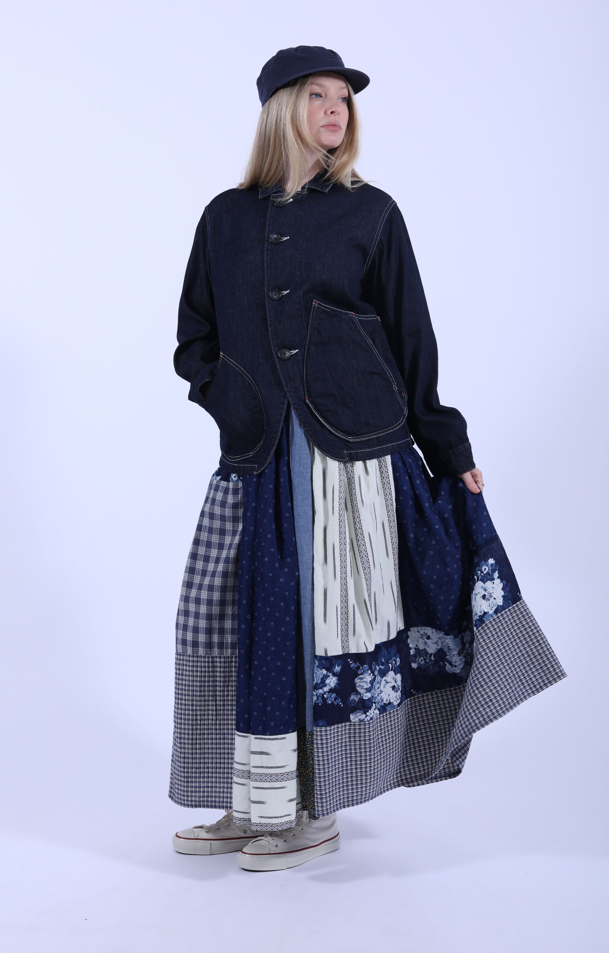 8oz Denim RINGOMAN Coverall Indigo