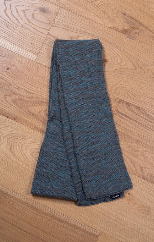 Rototo Sock Stole Scarf - Light Blue/Mocha