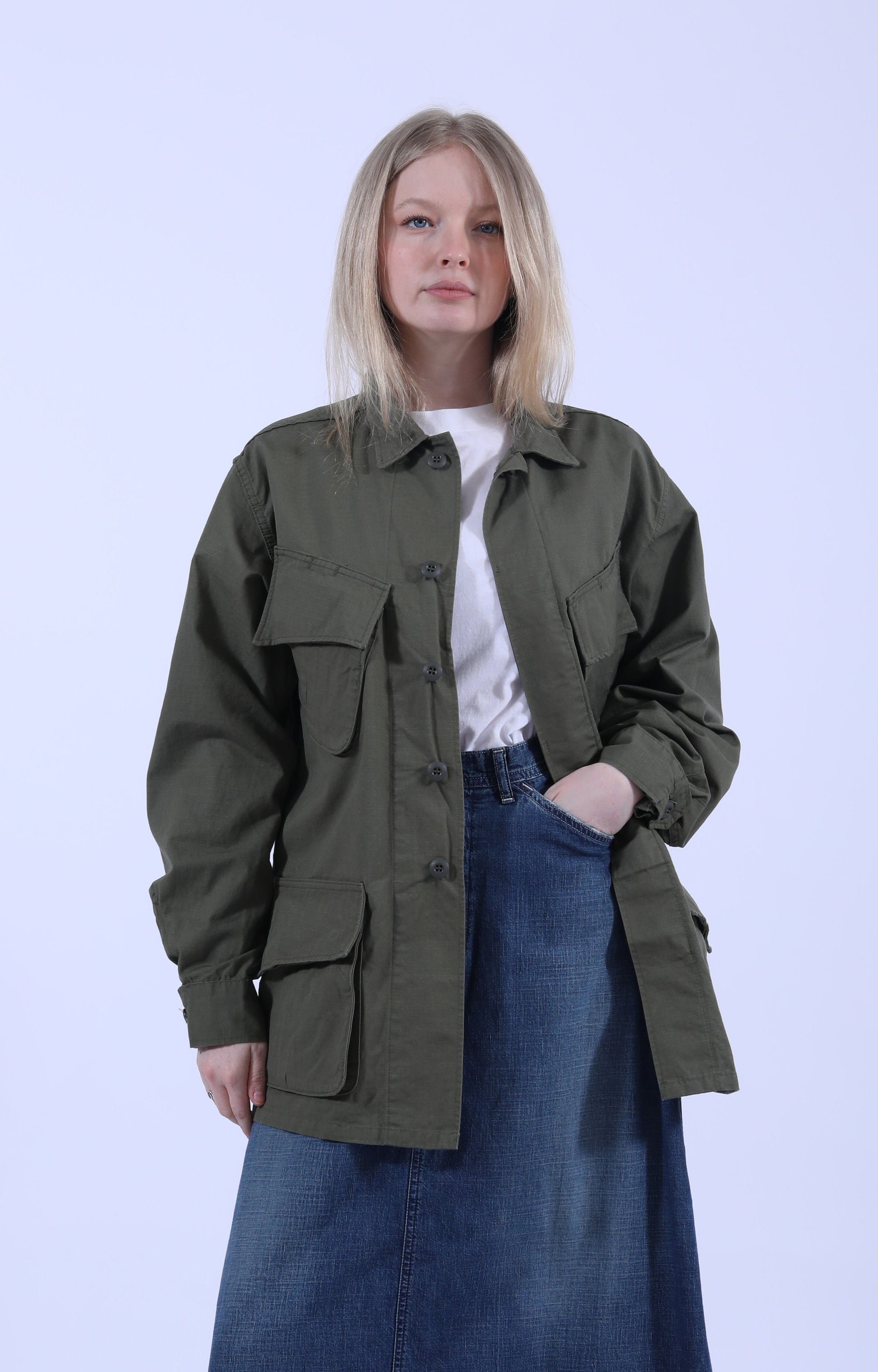 US Army Tropical Jacket Army Green