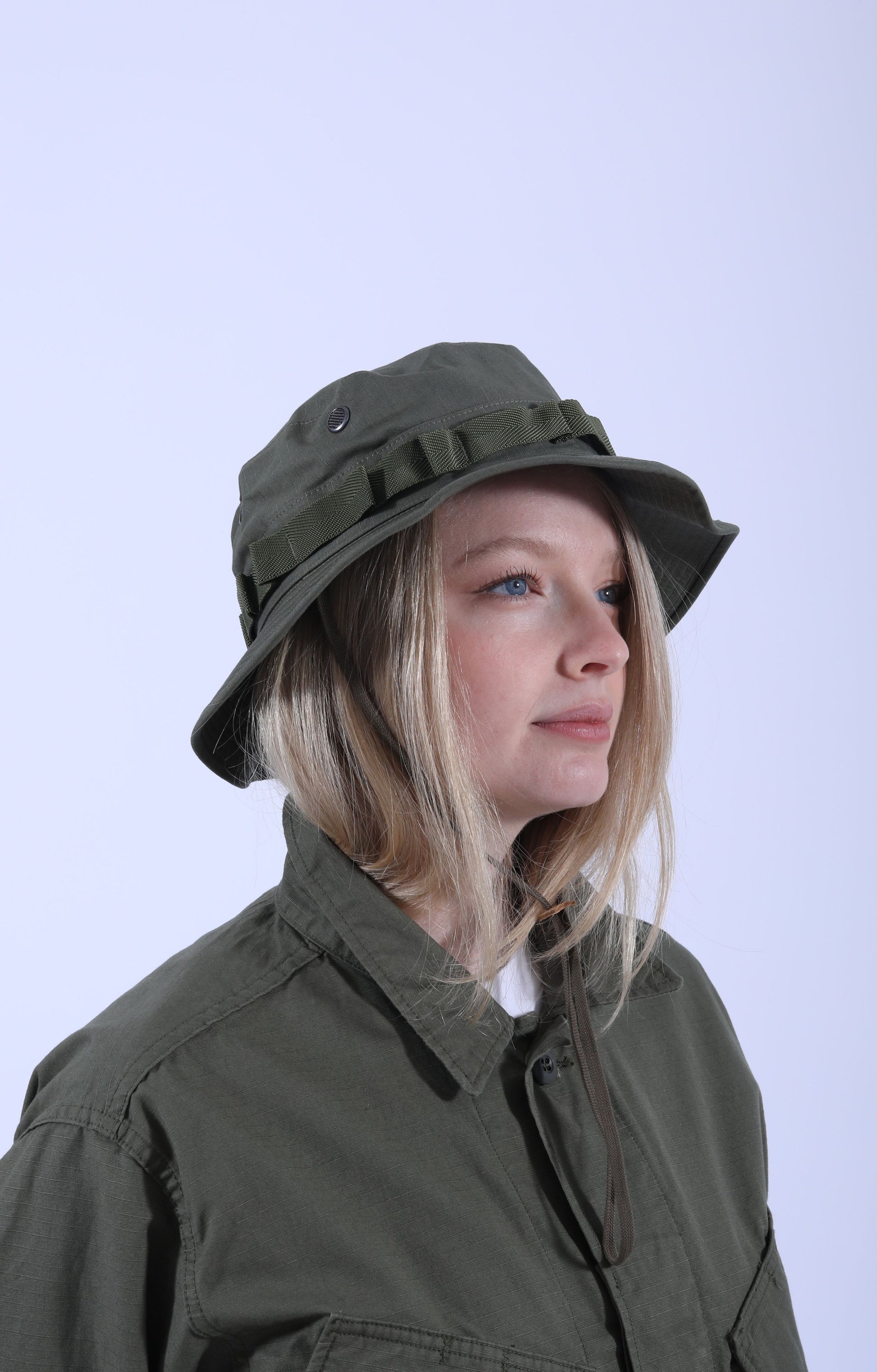 US Army Jungle Hat Ripstop Army Green