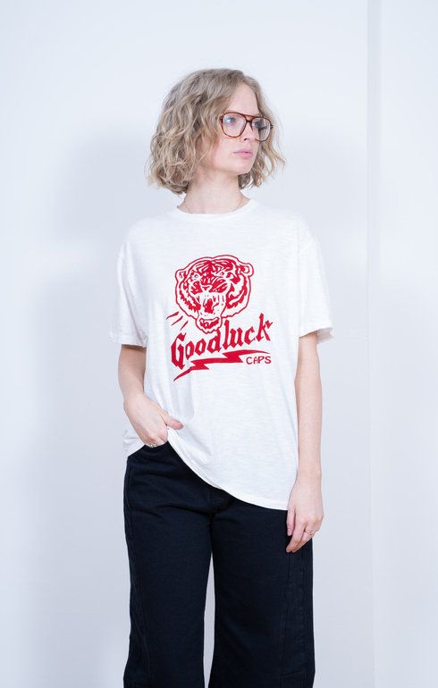 Good Luck Tee White