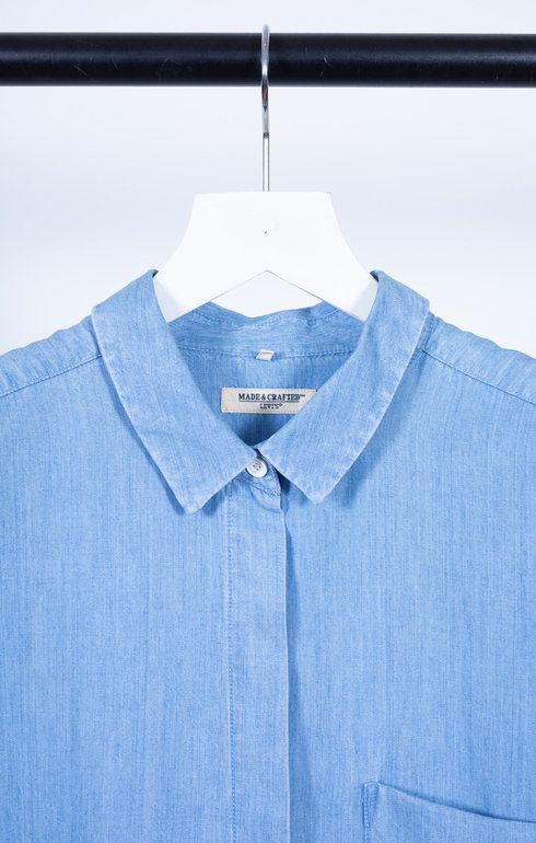 Boy Shirt Indigo Chambray