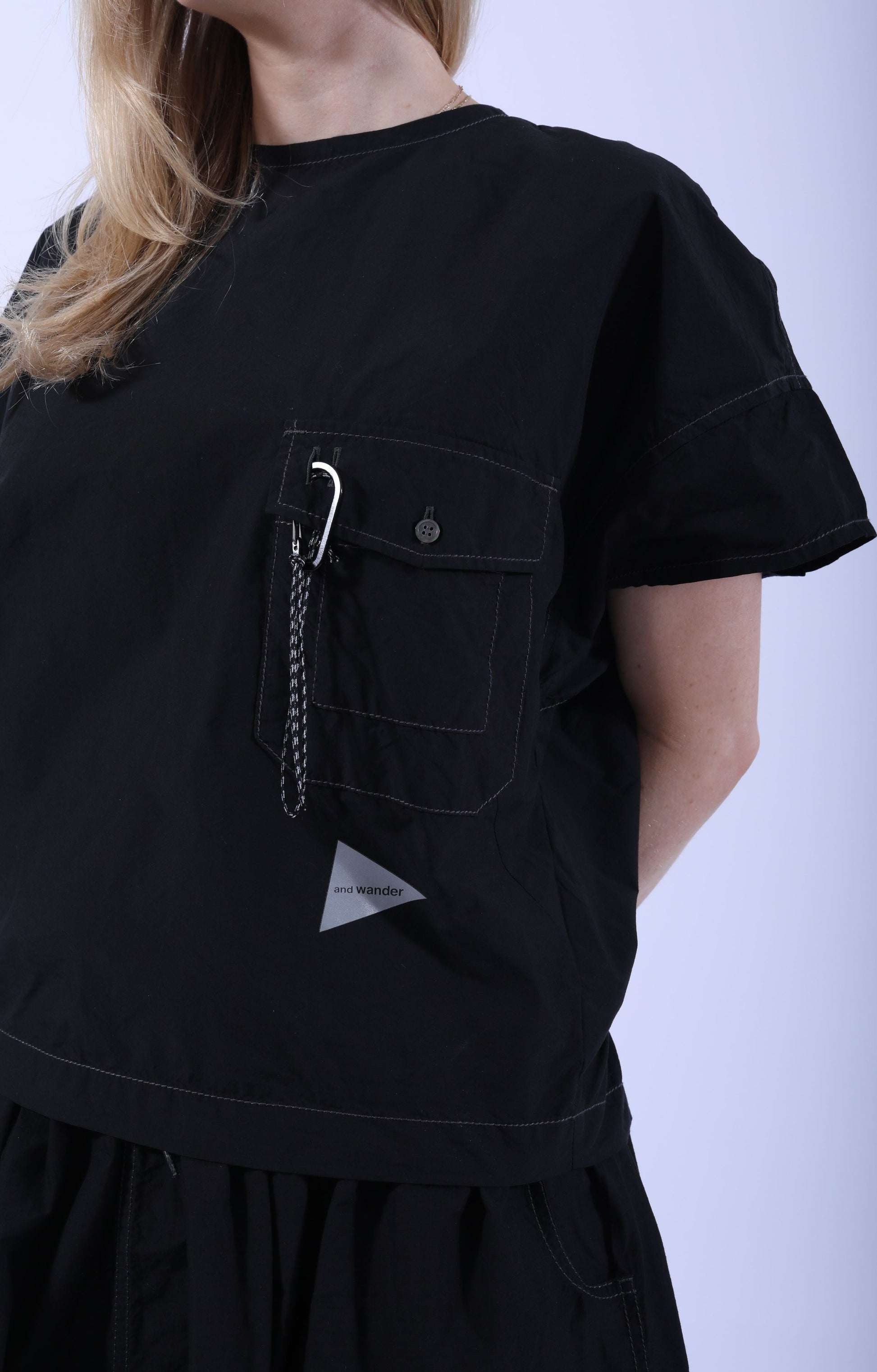 Cordura Typewriter Pullover Black