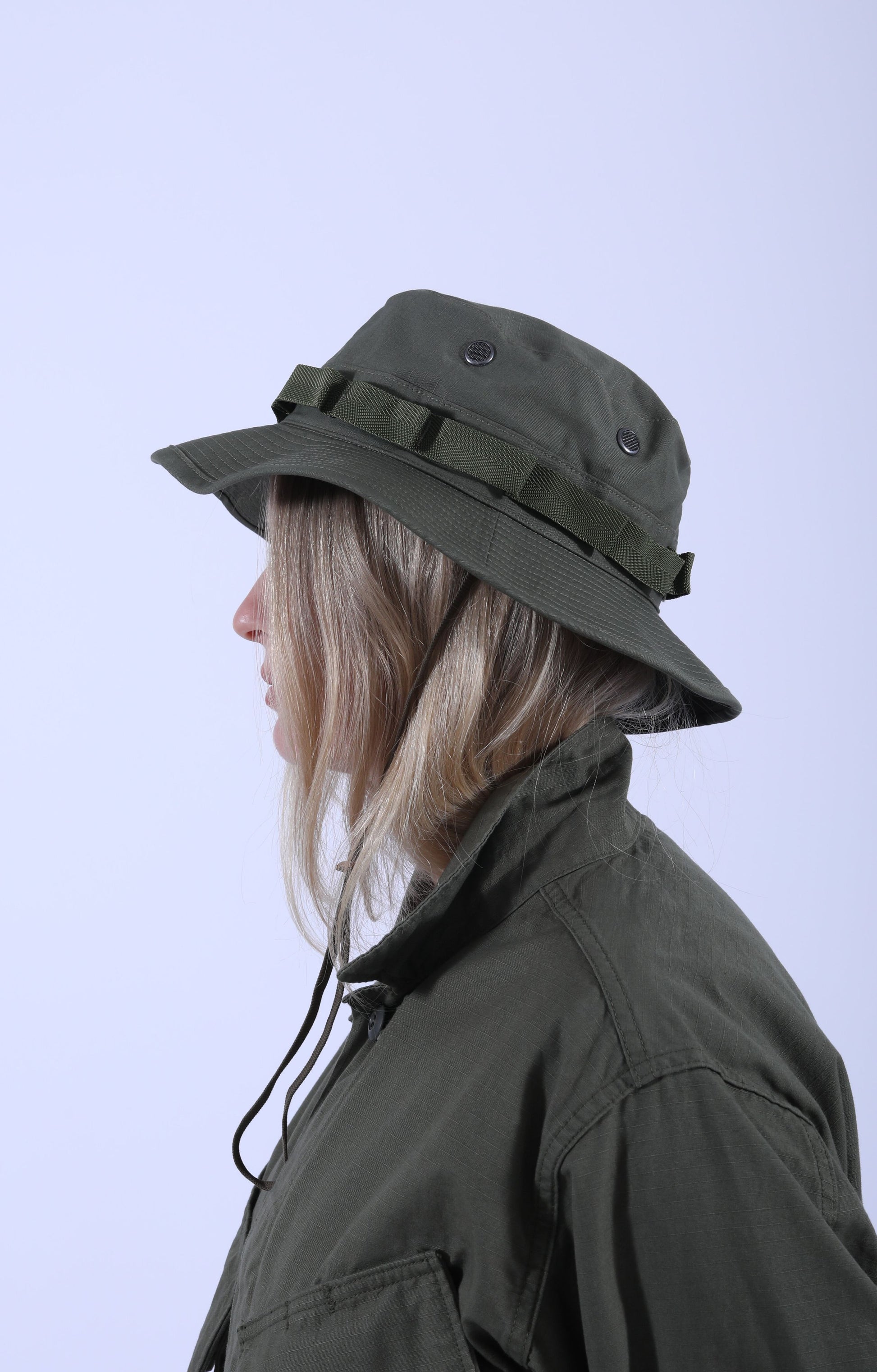 US Army Jungle Hat Ripstop Army Green