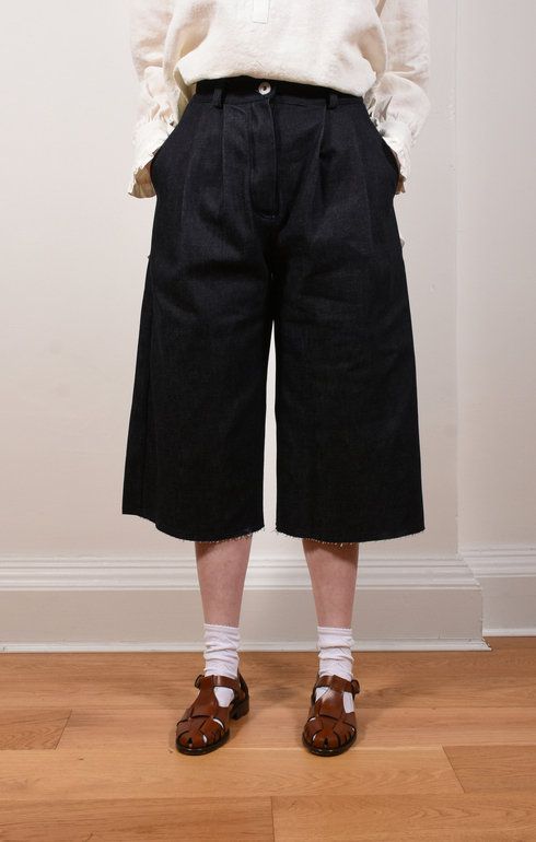 Eli Denim Short Indigo