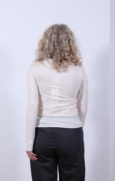 Gentle Long Sleeve Ecru