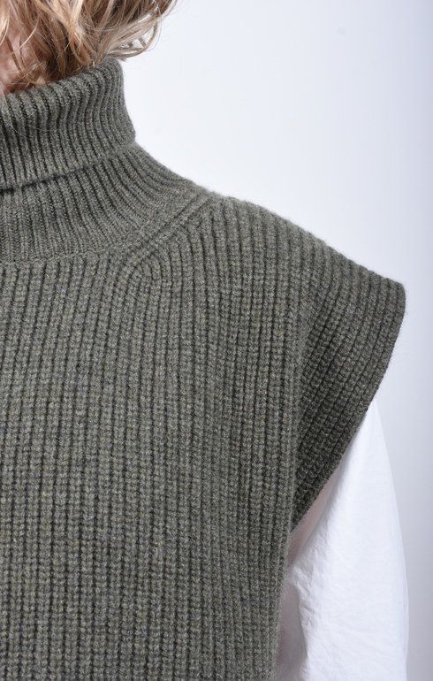Meri Roll Neck Tabard Borneo