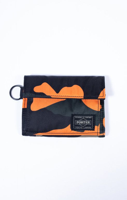 PS Camo Wallet Woodland Orange