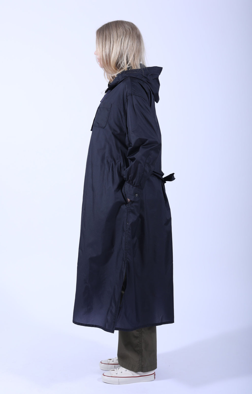 Hooded DB Dress Dark Navy