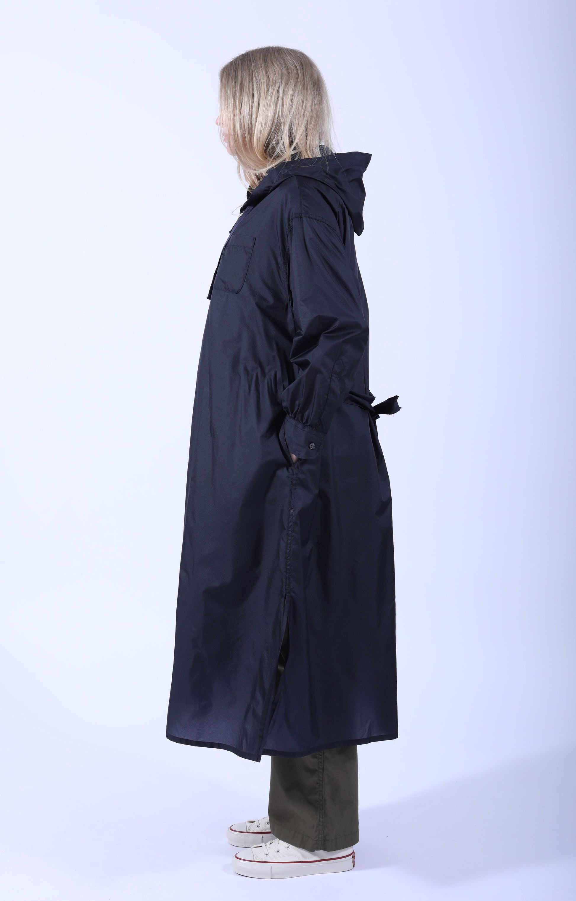Hooded DB Dress Dark Navy