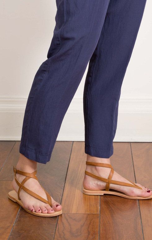 Leather Sandals Tan