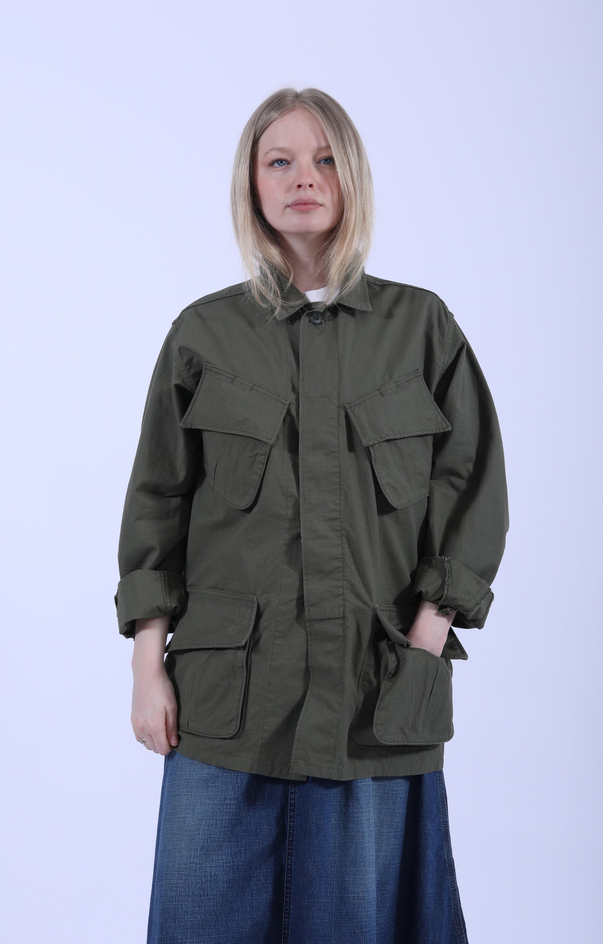 US Army Tropical Jacket Army Green